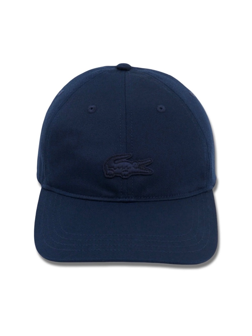 Lacoste Navy Blue Embroidered Crocodile Baseball Hat Cap Adjustable Strapback